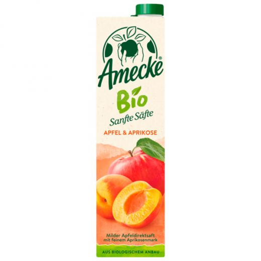 Amecke Bio Sanfte Säfte Apfel Aprikose 6 x 1000ml Packungen