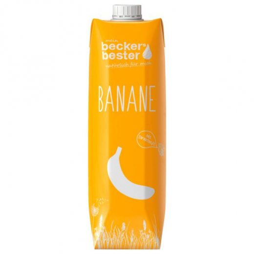 beckers bester Bananen-Nektar mit Direktsaft 6 x 1000ml Packungen