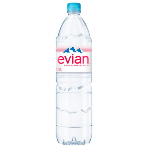 Evian Premium 6 x 1500ml Flaschen EINWEG