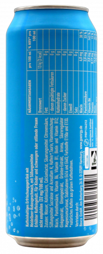 Gönrgy Energy Blueberry Coconut, 24 x 500ml Dosen EINWEG