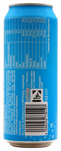 Gönrgy Energy Blueberry Coconut, 24 x 500ml Dosen EINWEG