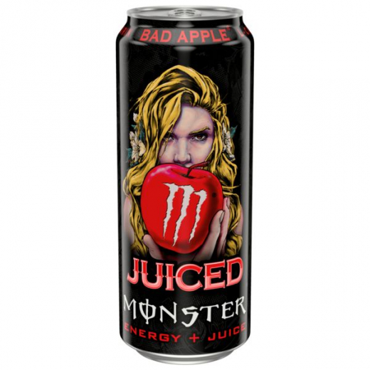 Monster Energy Bad Apple, 12 x 500ml Dosen EINWEG