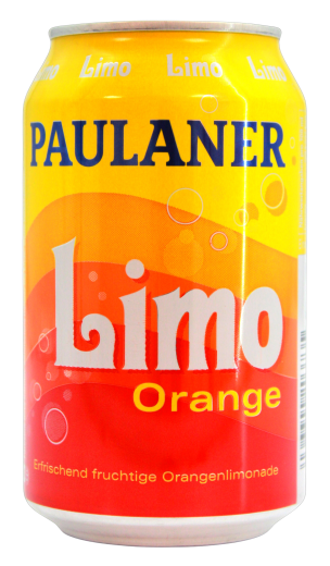 Paulaner Limo Orange, 24 x 0.33 l Dosen EINWEG