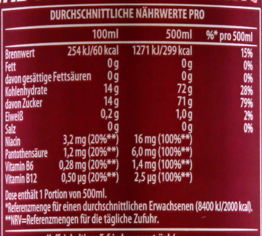 Rockstar Energy Sour Raspberry, 12 x 500ml Dosen EINWEG