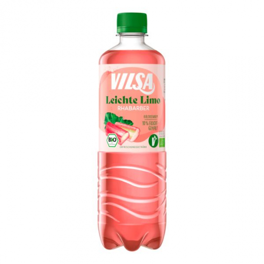 Vilsa Leichte Limo Rhabarber BIO 6 x 750ml Flaschen EINWEG