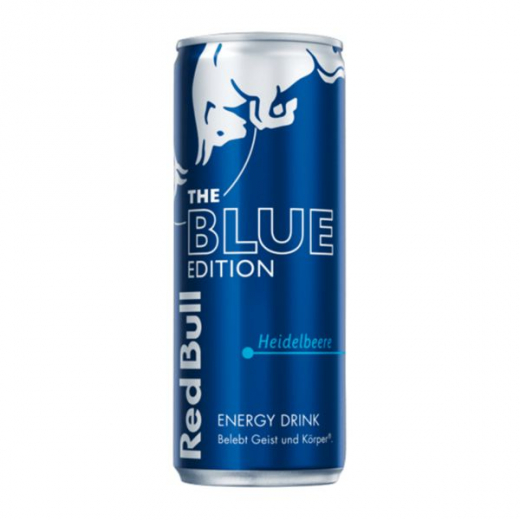 Red Bull Blue Edition Heidelbeere, 24 x 250ml Dosen EINWEG
