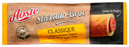 Aoste Stickado Brot Classique, 12 x 45g Packungen