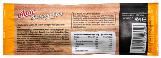 Aoste Stickado Brot Classique, 12 x 45g Packungen