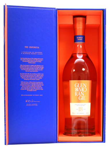 Glenmorangie 18 Years Highland Single Malt Scotch Whisky 43% vol., 700ml Flasche
