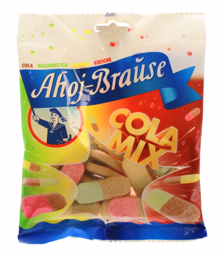 Ahoj-Brause Kaubonbons Cola Mix, 8 x 150g Beutel