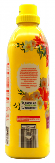 Gut & Günstig Wäsche Weich Sommerfrisch Weichspüler, 6 x 1.5l Flaschen