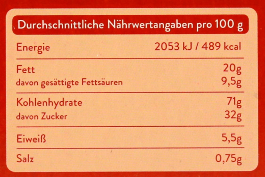 M' Cooky Kaffeekränze feines Gebäck, 20 x 250g Packungen