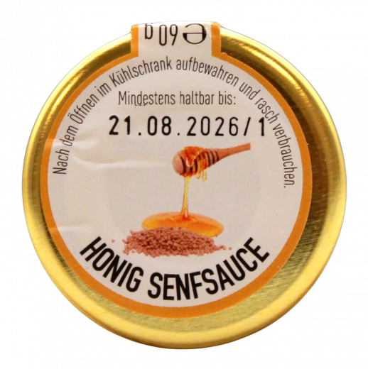 Ideal Honig-Senfsauce, 6 x 60g Gläser