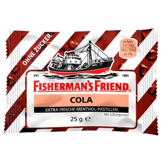 Fishermans Friend Cola, 24 x 25g Beutel