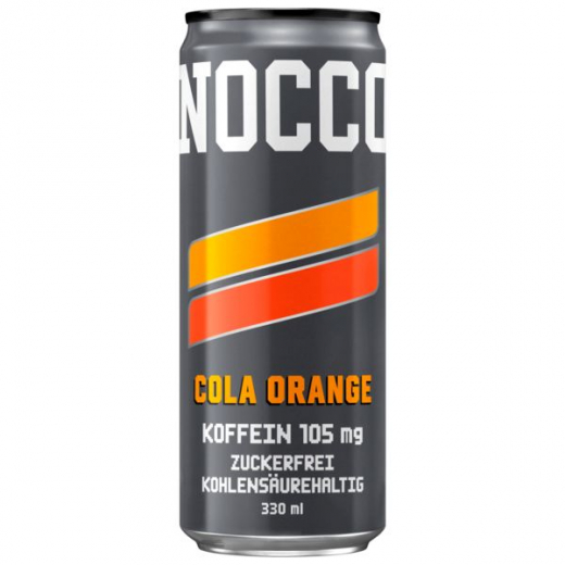 Nocco Black Cola Orange, 24 x 330ml Dosen EINWEG