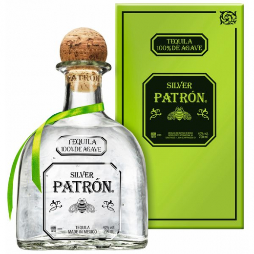Patron Silver Tequila 40% vol., 700ml Flasche