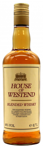 House of Westend Blended Whisky 40% vol., 6 x 700ml Flaschen