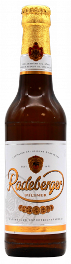 Radeberger Pilsner 4.8% vol., 24 x 330ml Flaschen MEHRWEG