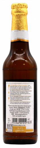 Radeberger Pilsner 4.8% vol., 24 x 330ml Flaschen MEHRWEG