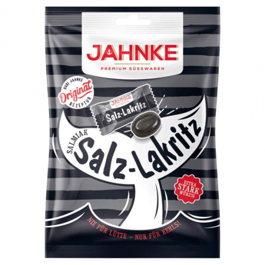 Jahnke Salz-Lakritz Bonbon, 14 x 125g Tüten