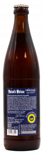 Maisel's Weisse Original 5.1% vol., 20 x 500ml Flaschen MEHRWEG