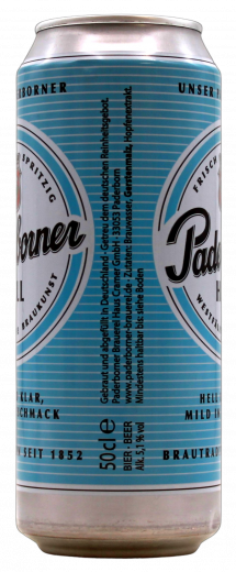 Paderborner Hell 5.1% vol., 24 x 500ml Dosen EINWEG
