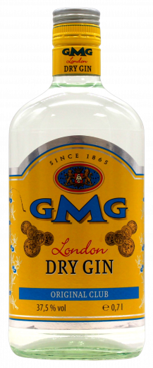 GMG Dry Gin 37.5% vol., 6 x 700ml Flaschen