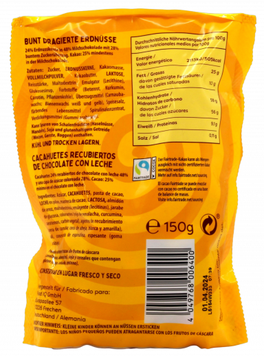 M'Candy Schokoerdnüsse, 15 x 150g Packungen