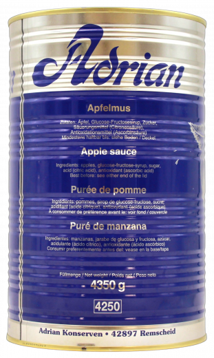 Steinhaus Apfelmus Adrian, 4350g Dose