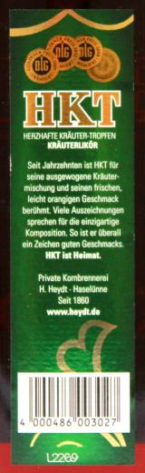 Herzhafte Kräuter Tropfen 33% vol., 700ml Flasche