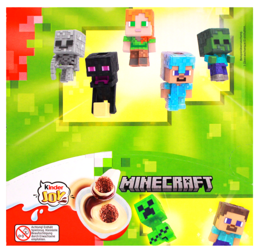 Ferrero Kinder Joy Minecraft, 24 x 20g Packungen