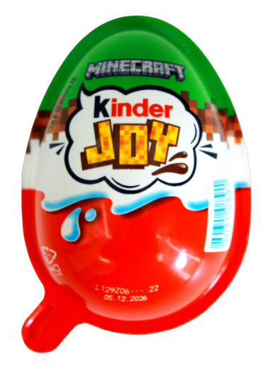 Ferrero Kinder Joy Minecraft, 24 x 20g Packungen