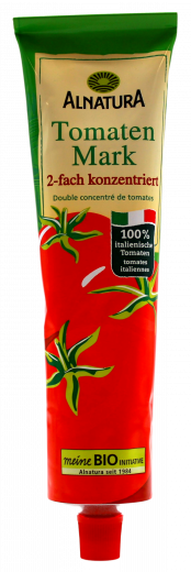 Alnatura Bio Tomatenmark, 12 x 200g Tuben