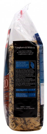 Müller´s Mühle Langkorn & Wildreis, 2000g Packung
