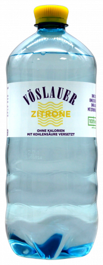 Vöslauer Flavour Zitrone, 6 x 1000ml Flaschen EINWEG