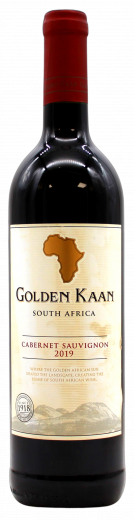 Golden Kaan Cabernet Sauvignon Western Cape Rotwein  13.5% vol., 6 x 750ml Flaschen