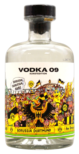 BVB Vodka 09 Kunstedition 38% vol., 500ml Flasche