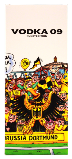 BVB Vodka 09 Kunstedition 38% vol., 500ml Flasche