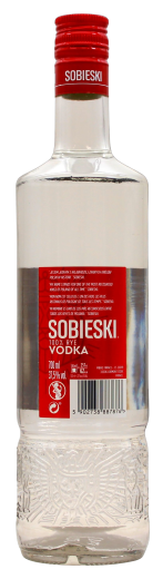 Sobieski 100% RYE Vodka 37.5% vol., 6 x 700ml Flasche