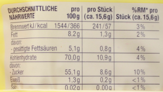 Edeka Herzstücke Gele Bananen, 10 x 250g Packung