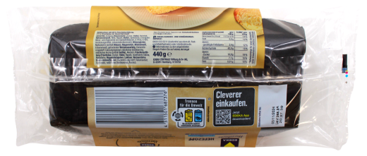 Edeka Herzstücke Hefezopf mit Frischkäsefüllung, 6 x 440g Hefezopf