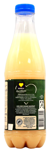 Edeka Herzstücke Banane Saft, 6 x 1 l Flasche EINWEG