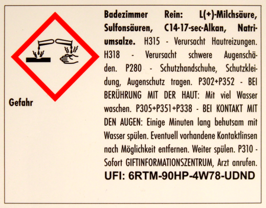 Dr. Becher Badezimmer Rein, 1 x 5 l Kanister