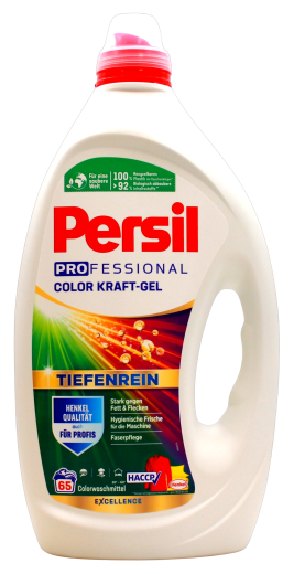 Persil Professional Color Kraft-Gel Waschmittel, 2 x 2,925 l Flasche