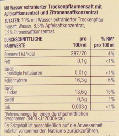 Edeka Herzstücke Pflaumentrunk, 6 x 750ml Flasche