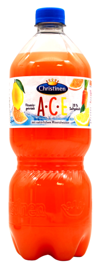Christinen ACE Vitamingetränk, 6 x 1 l Flasche EINWEG