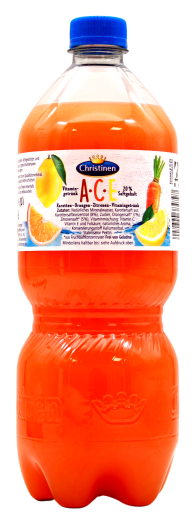 Christinen ACE Vitamingetränk, 6 x 1 l Flasche EINWEG