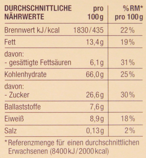 Edeka Herzstücke Knusper-Müsli Multifrucht, 7 x 500g Packung