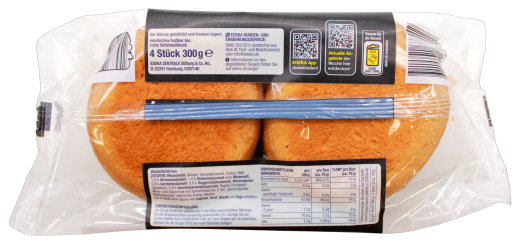 Edeka Herzstücke Craft Burger Buns, 7 x 300g Packung