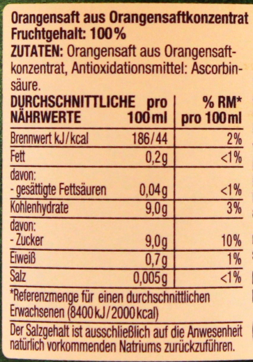 Edeka Herzstücke Orangensaft, 24 x 330ml Flasche EINWEG